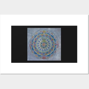 Fische Horoskop Mandala Produkte Posters and Art